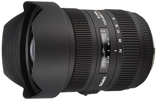 SIGMA 広角ズームレンズ 12-24mm F4.5-5.6IIDG HSM キヤノン用 フルサイズ対応 204549【中古品】