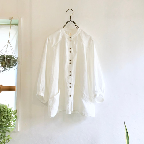 flopsy P blouse (white x cb)