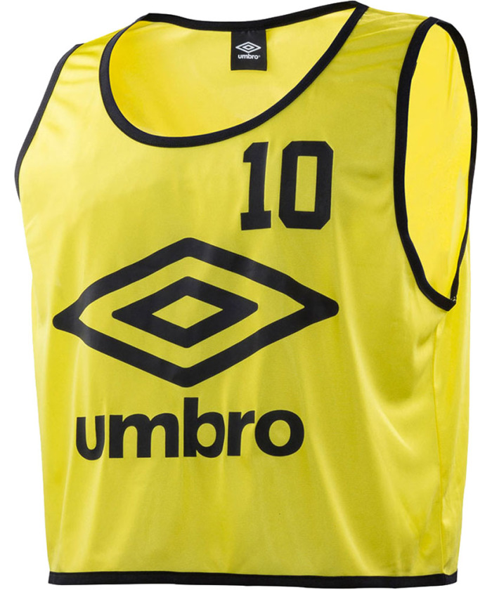 アンブロ/UMBRO アンブロ サッカー ストロングビブス 10枚入り 背番号2～11 フットボー･･･