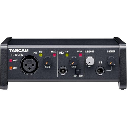 TEAC US-1X2HR USBオーディオインターフェース TASCAM ブラック