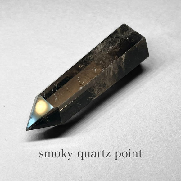 smoky quartz point / スモーキークォーツポイント B