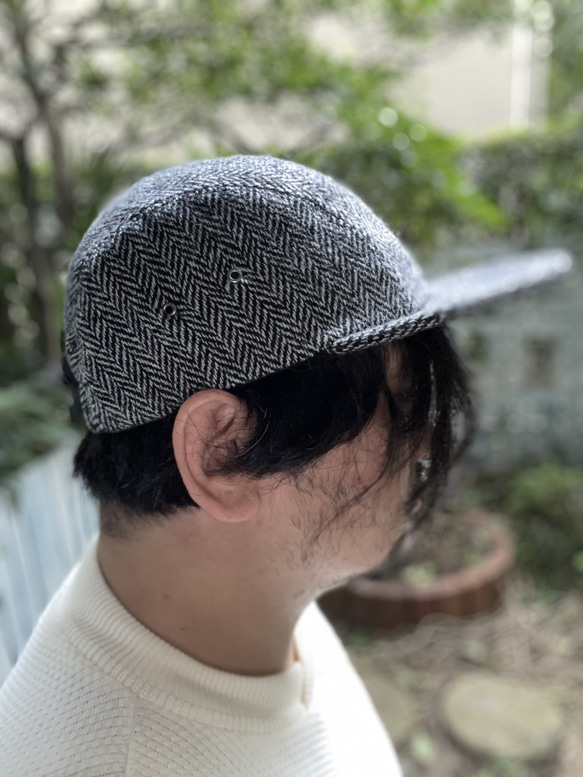 fear&desire wool herringbone curtain 5panel  cap F