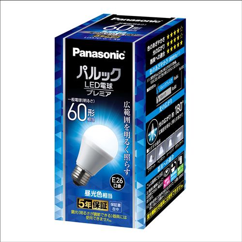 パナソニック LDA7DGSK6 パルック LED電球 プレミア 7.0W (昼光色相当)