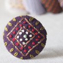 刺繍ブローチ  デコレーションケーキ