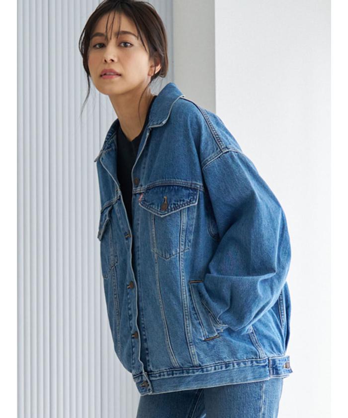 リーバイス/Levis/リーバイス ビックシルエット オーバーサイズ デニムジャケット XL W･･･