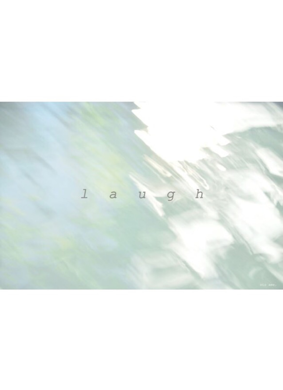 [再販] photography A4サイズ laugh