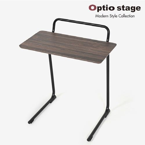 【ウェブコム限定】大塚家具オリジナル Optio stage（オプティオ ステージ）PCテーブル 「OP13 オプティオ13」幅60cm メラミン化粧板 ウォールナット色【受注生産品】