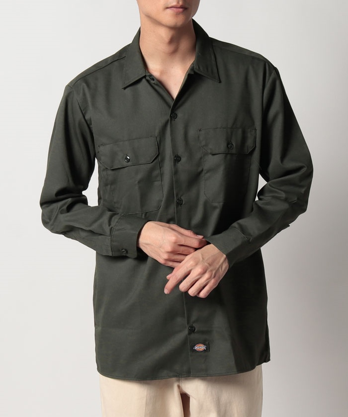 Dickies/【Dickies / ディッキーズ】SHIRTS LSFQ シャツ 羽織 長袖 ロ･･･