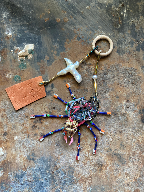 Spider key ring