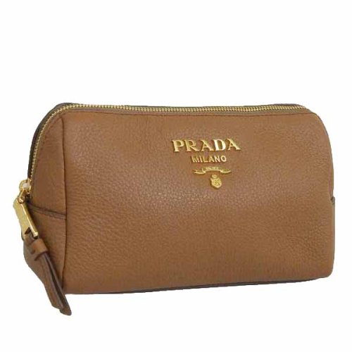 PRADA プラダ VITELLO DAINO ヴィッテロ ダイノ ポーチ 小物入れ レザー