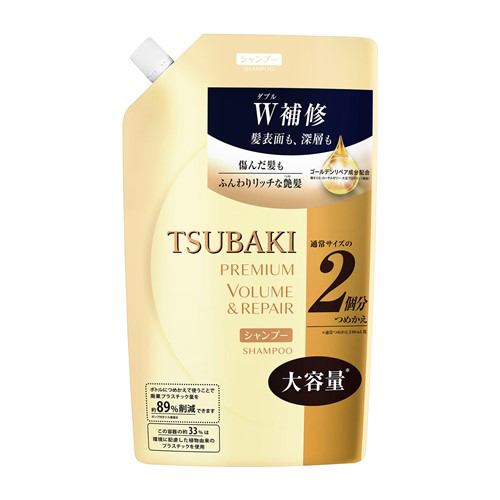 ファイントゥデイTSUBAKI プレミアムボリューム＆リペア＜シャンプー＞ （つめかえ用） (660mL)