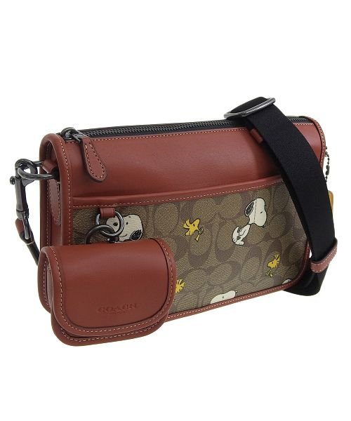 Coach × PEANUTS コーチ スヌーピー ピーナッツ コラボ ショルダーバッグ