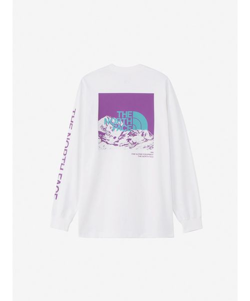 ザノースフェイス/L/S Sleeve Graphic Tee (ロングスリーブスリーブグラフィッ･･･