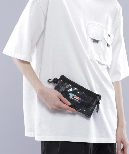 MANASTASH/マナスタッシュ/CLEAR POCKET POUCH