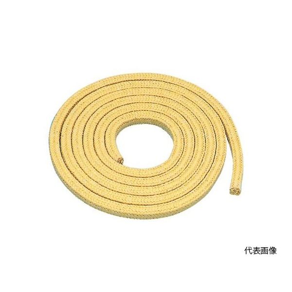 ニチアス TOMBO No.9040 アラミドファイバーパッキン □4.8mm×3m NO.9040-4.8 1巻 64-8731-11（直送品）