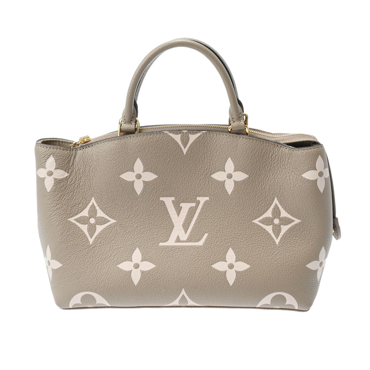 LOUIS VUITTON ルイヴィトン モノグラムアンプラント プティパレ PM 2WAY トゥルトレールクレーム M58914 レディース レザー ハンドバッグ Aランク 中古 