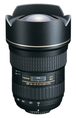 Tokina 超広角ズームレンズ AT-X 16-28 PRO FX 16-28mm F2.8 (IF) ASPHERICAL キヤノン用 フルサイズ対応【中古品】