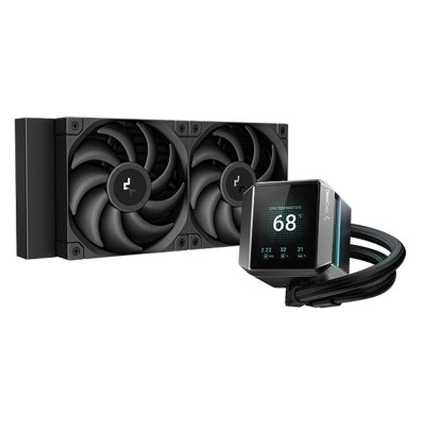 Deepcool  ＭＹＳＴＩＱＵＥ　２４０／２４０ｍｍ簡易水冷ＣＰＵクーラー R-LX550-BKDSNC-G-1（直送品）