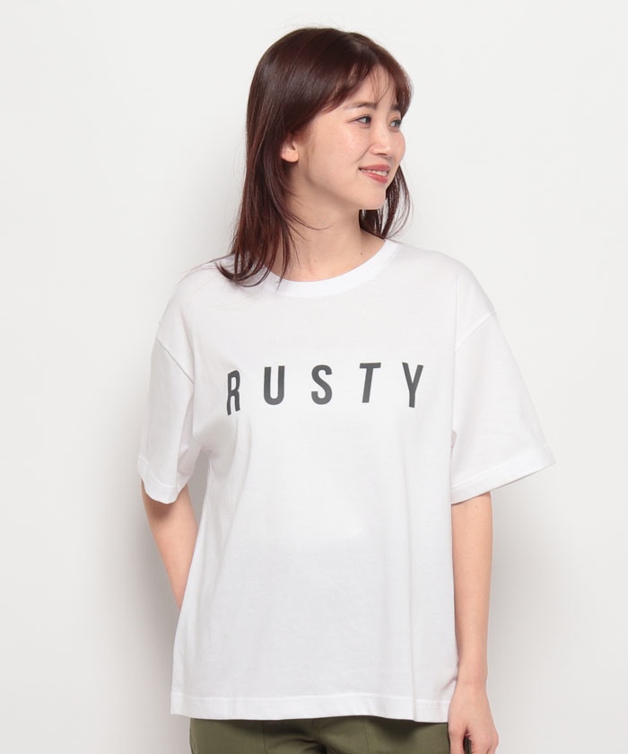 ラスティ（レディース）/【RUSTY】LADYSハンソデ Tシャツ