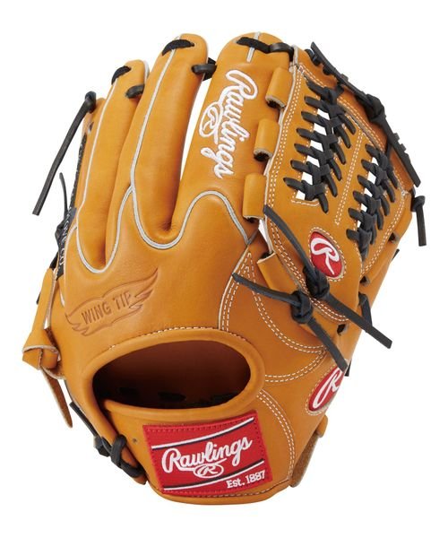 軟式 HOH THE RAWLINGS(エイチオーエイチザローリングス)N55W－リッチタン