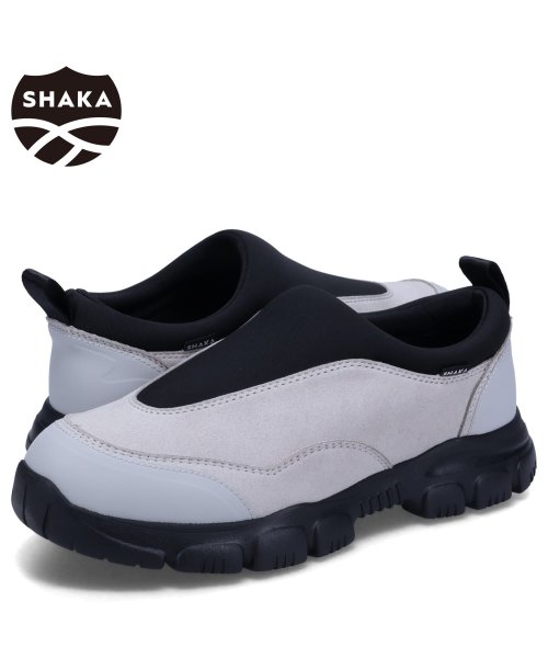 SHAKA シャカ スリッポン シューズ トレック スリップオン モック AT メンズ TREK SLIP ON MOC AT グレー SK－256