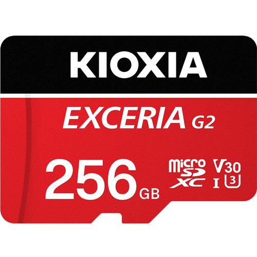 【推奨品】KIOXIA KMU-B256GR microSDカード EXCERIA G2 256GB KMUB256GR