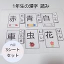 1年生の漢字＊読み