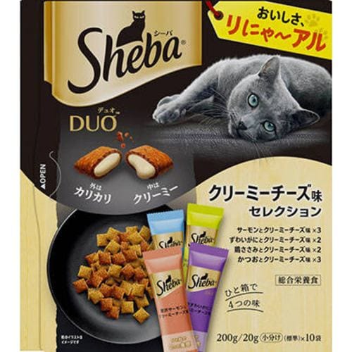 マースジャパンリミテッド シーバ デュオ クリーミーチーズ味セレクション 200g