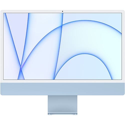 アップル(Apple) CTOモデル 16GBユニファイドメモリ 24インチiMac Retina 4.5Kディスプレイモデル 8コアCPU8コアGPU搭載Apple M1チップ 512GB ブルー CTOIMAC24004