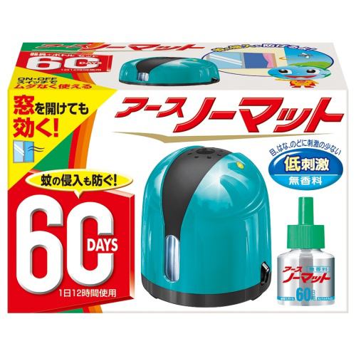 アース製薬 アース ノーマット 60日セット スカイブルー