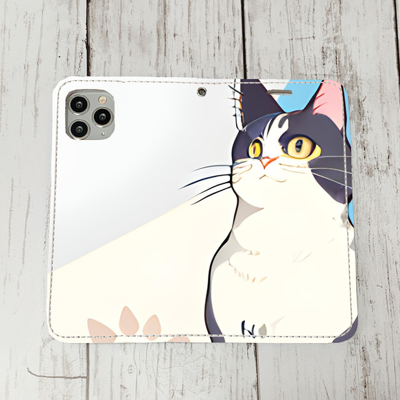 iphoneケース2-5-6 iphone 手帳 ねこ・猫・ネコ 箱2 かわいい アイフォン iface