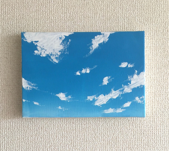 【Up In The Sky】原画 アート作品