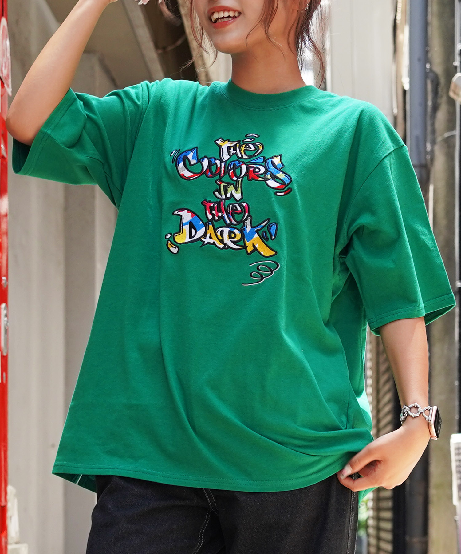 ワンフォークロージング/オーバーサイズ Tシャツ メンズ ビッグTシャツ レディース ビッグシルエ･･･