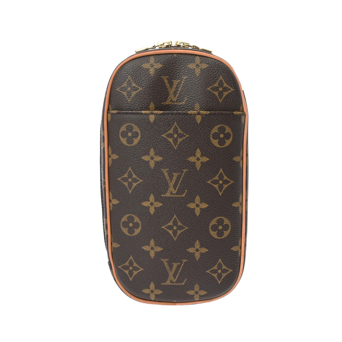 LOUIS VUITTON ルイヴィトン モノグラム ポシェットガンジュ ブラウン M51870 メンズ モノグラムキャンバス ボディバッグ ABランク 中古 