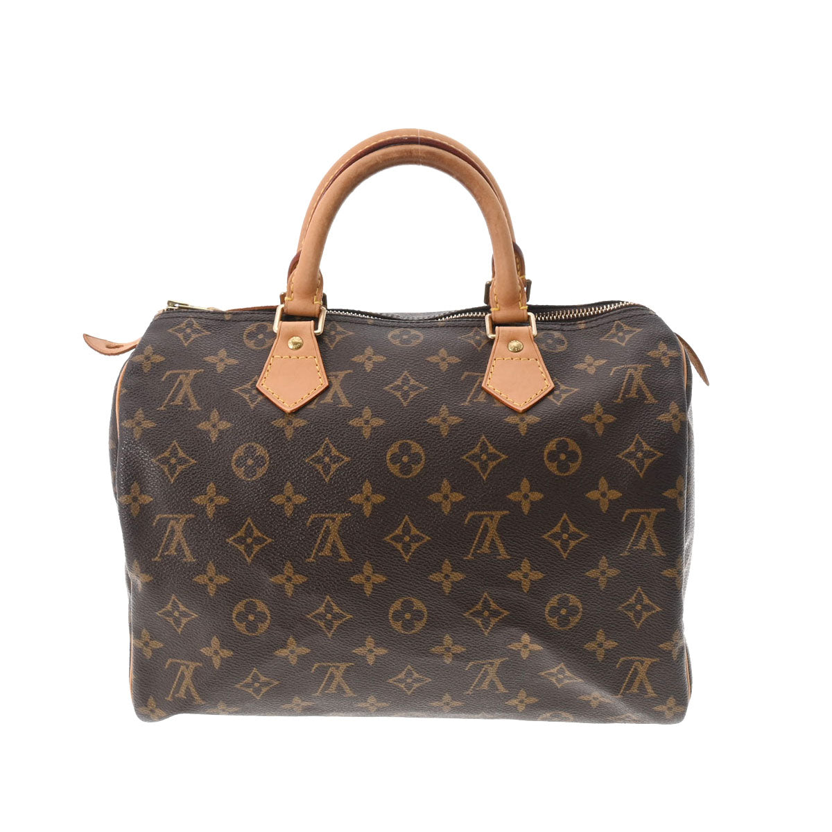 LOUIS VUITTON ルイヴィトン モノグラム スピーディ30 ブラウン M41526 レディース モノグラムキャンバス ハンドバッグ Bランク 中古 