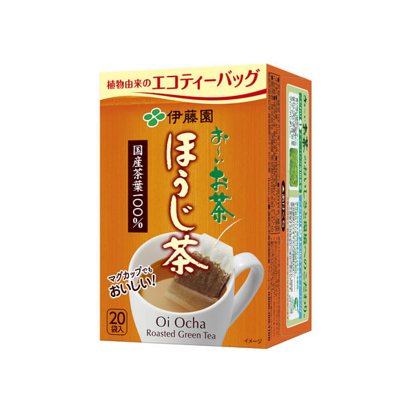 伊藤園 お～いお茶 ティーバッグ ほうじ茶 2.0g×20パック F803767-ITOTH