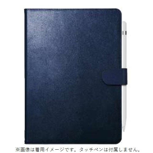 バッファロー BSIPD19102CL2BL iPad 10.2インチ用 ２アングルレザーケース ブルー