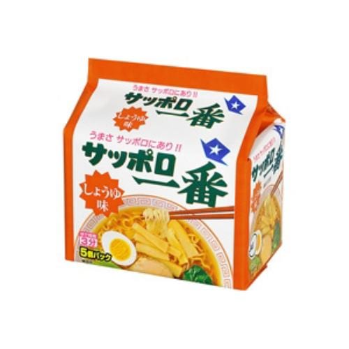 サンヨー食品 サッポロ一番 しょうゆ味 5個パック