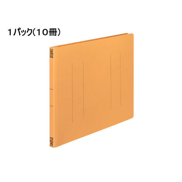 コクヨ フラットファイルV B4ヨコ とじ厚15mm 黄 10冊 1パック(10冊) F835835-ﾌ-V19Y