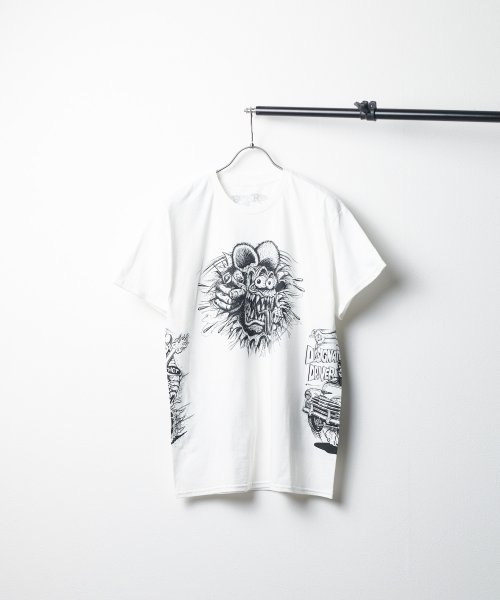 【W】【L－BD225】【it】【UT19】RAT FINK S/S TEE