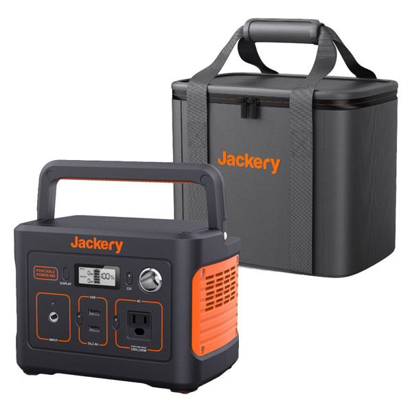 ポータブル電源 蓄電池 蓄電器 収納バッグSセット 400Wh 112200mAh 防災 Jackery JSG-400A 1台