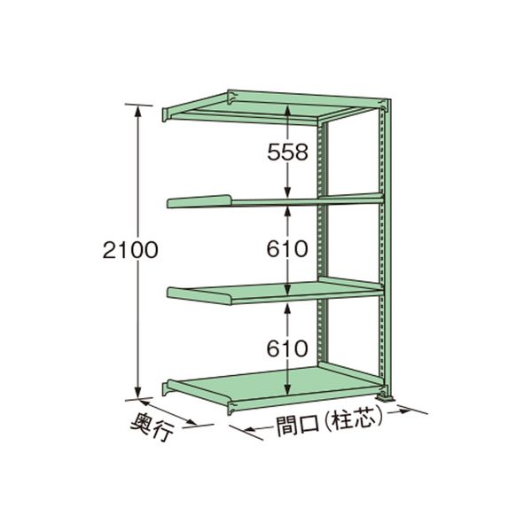 扶桑金属工業 中量ラック MM2112M