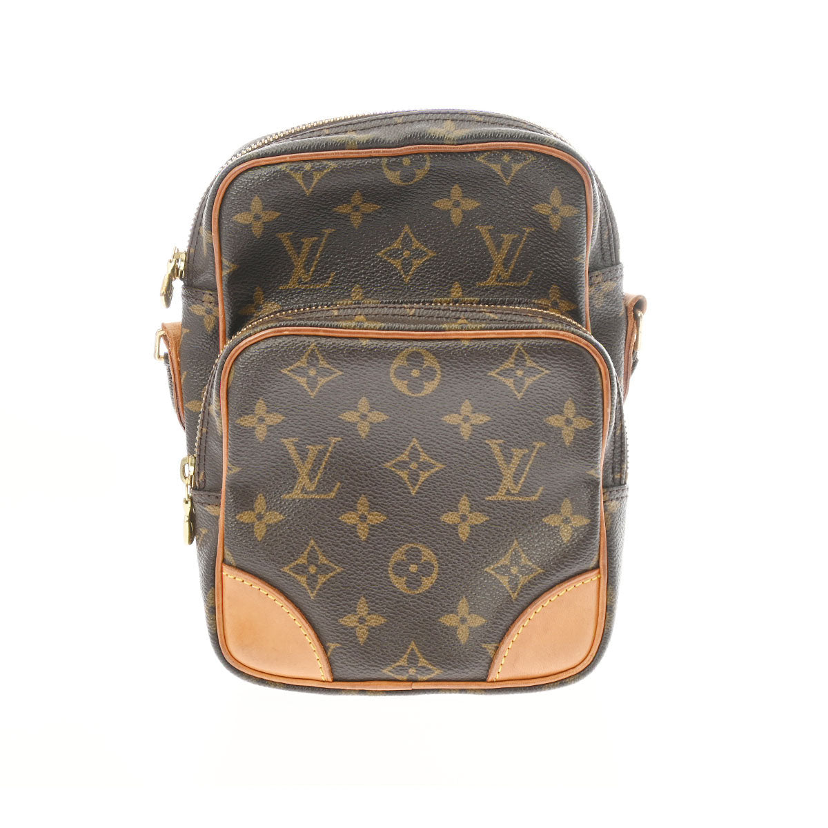 LOUIS VUITTON ルイヴィトン モノグラム アマゾン ブラウン M45236 レディース モノグラムキャンバス ショルダーバッグ Bランク 中古 