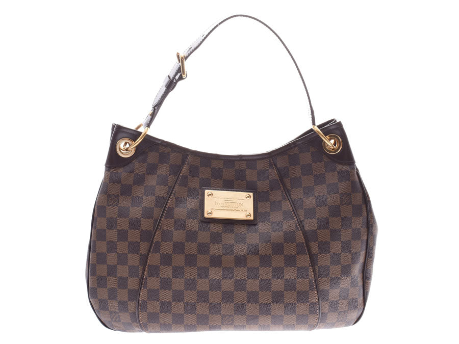 ルイヴィトン ダミエ ガリエラPM SPオーダー ブラウン N48212 レディース ショルダーバッグ Aランク 美品 LOUIS VUITTON 中古 