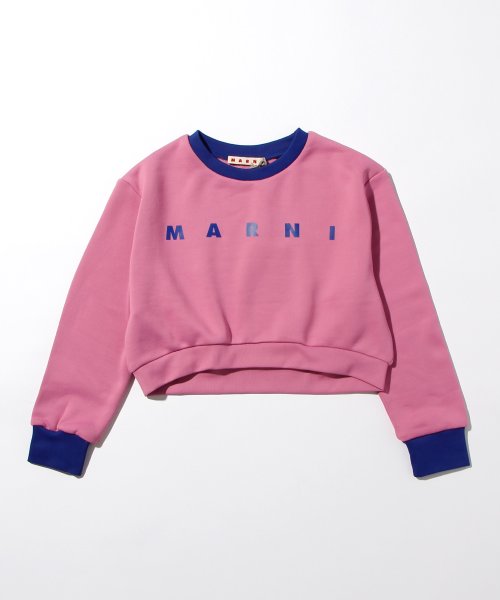 MARNI(マルニ)Kids & Junior ブランドロゴブリント長袖スウェット