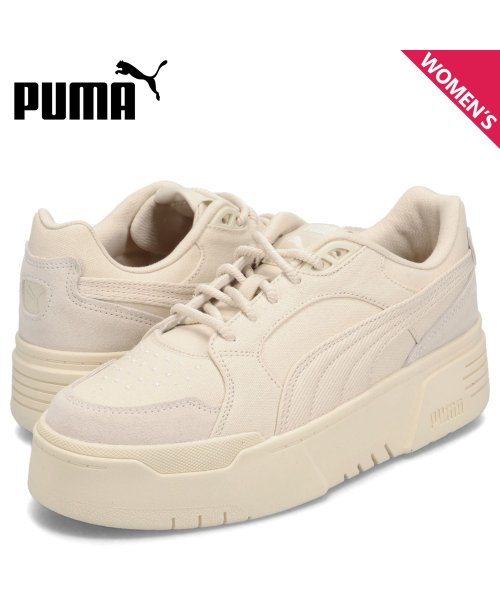 PUMA プーマ スニーカー ウィメンズ カリフォルニア フライズ ネイチャー レディース 厚底 WNS CA. FLYZ NATURE ベージュ 396100