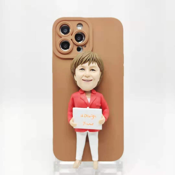 全機種対応 お写真入から 3D 肖像画 似顔絵 人形 iPhone 15 promaxケース Androidスマホケース