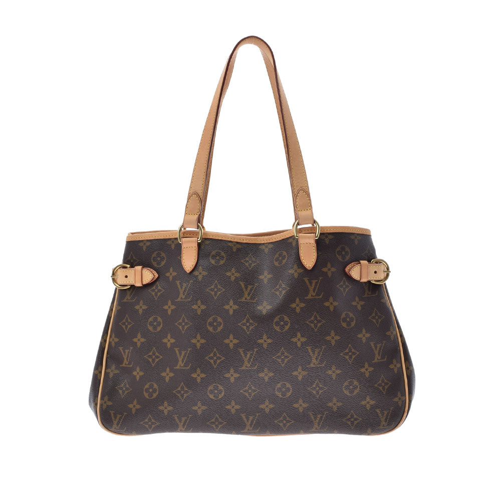 LOUIS VUITTON ルイヴィトン モノグラム バティニョール オリゾンタル ブラウン M51154 ユニセックス モノグラムキャンバス トートバッグ ABランク 中古 