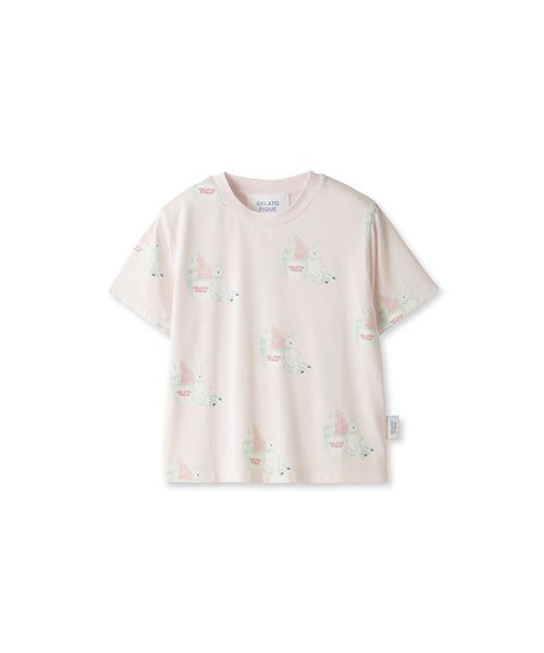 gelato pique Kids＆Baby/【COOL】【KIDS】しろくま柄Tシャツ