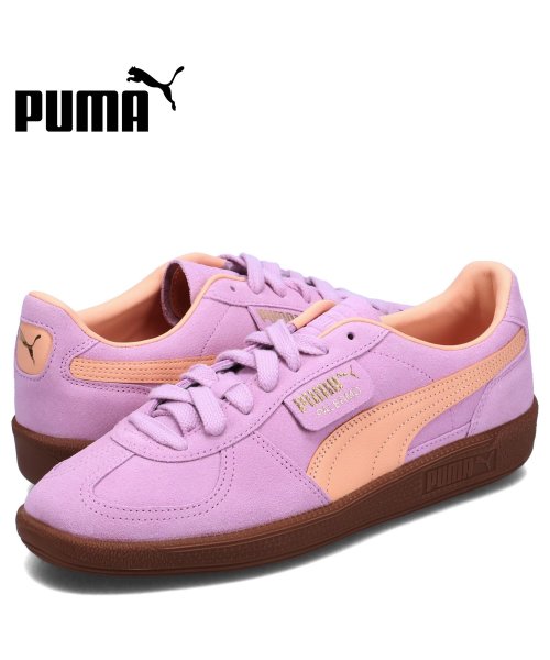 PUMA プーマ スニーカー パレルモ メンズ PALERMO ライト パープル 396463－06